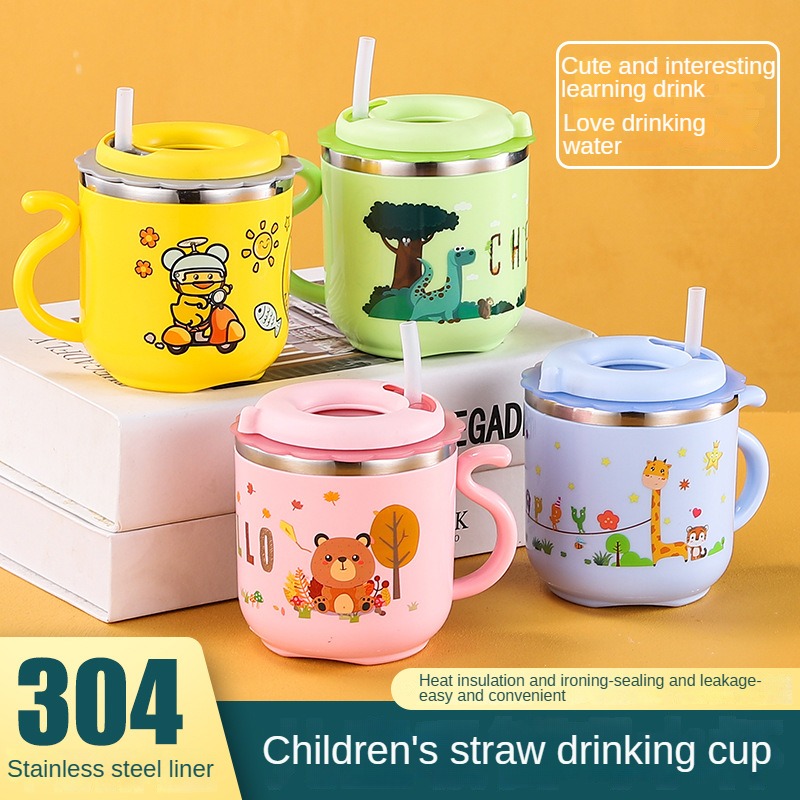 Baby Food Hipp - 270ML Kids Water Sippy Cup Creative