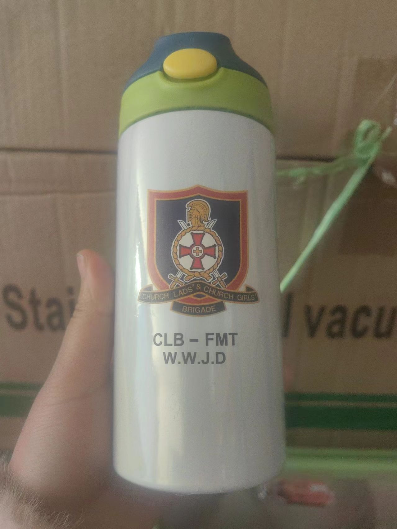 Baby Food Hipp - Custom LOGO Pictur12oz Straight Sippy Cup