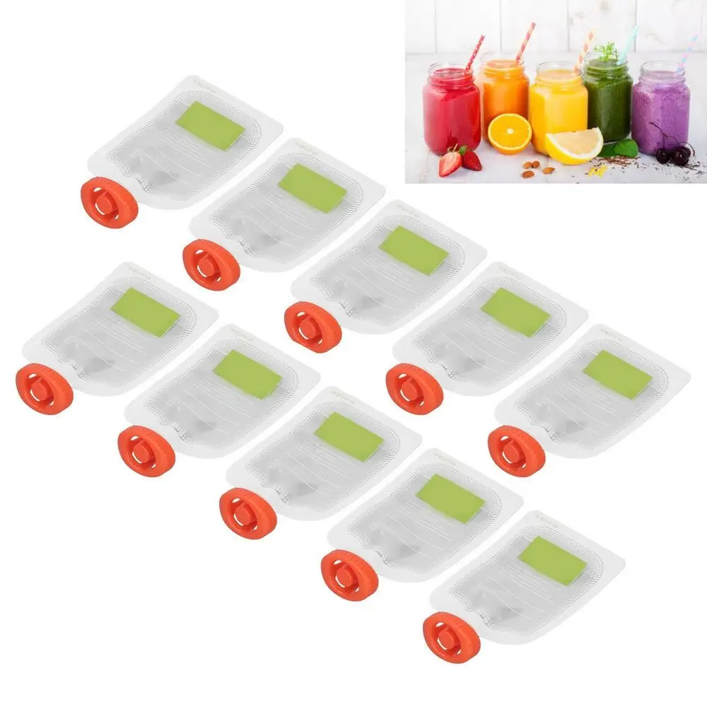 Baby Food Pouches 1 Year Old - 10Pcs Reusable Complementary Food Baby Pouch