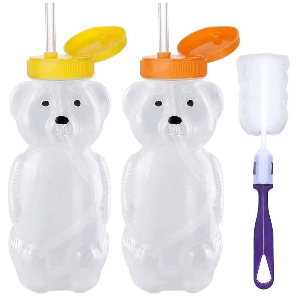 Baby Food Hipp - Honey Bear Straw Cups for Babies