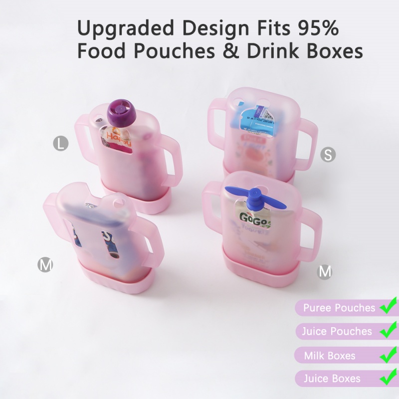 BIBOO Dual-Lid Squeeze Pouch H - Baby Food Pouches 1 Year Old review and price