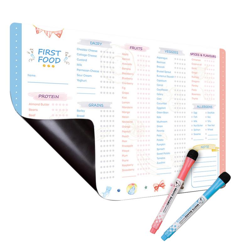 Reusable First Foods Tracker C - Baby Food Checklist review and price