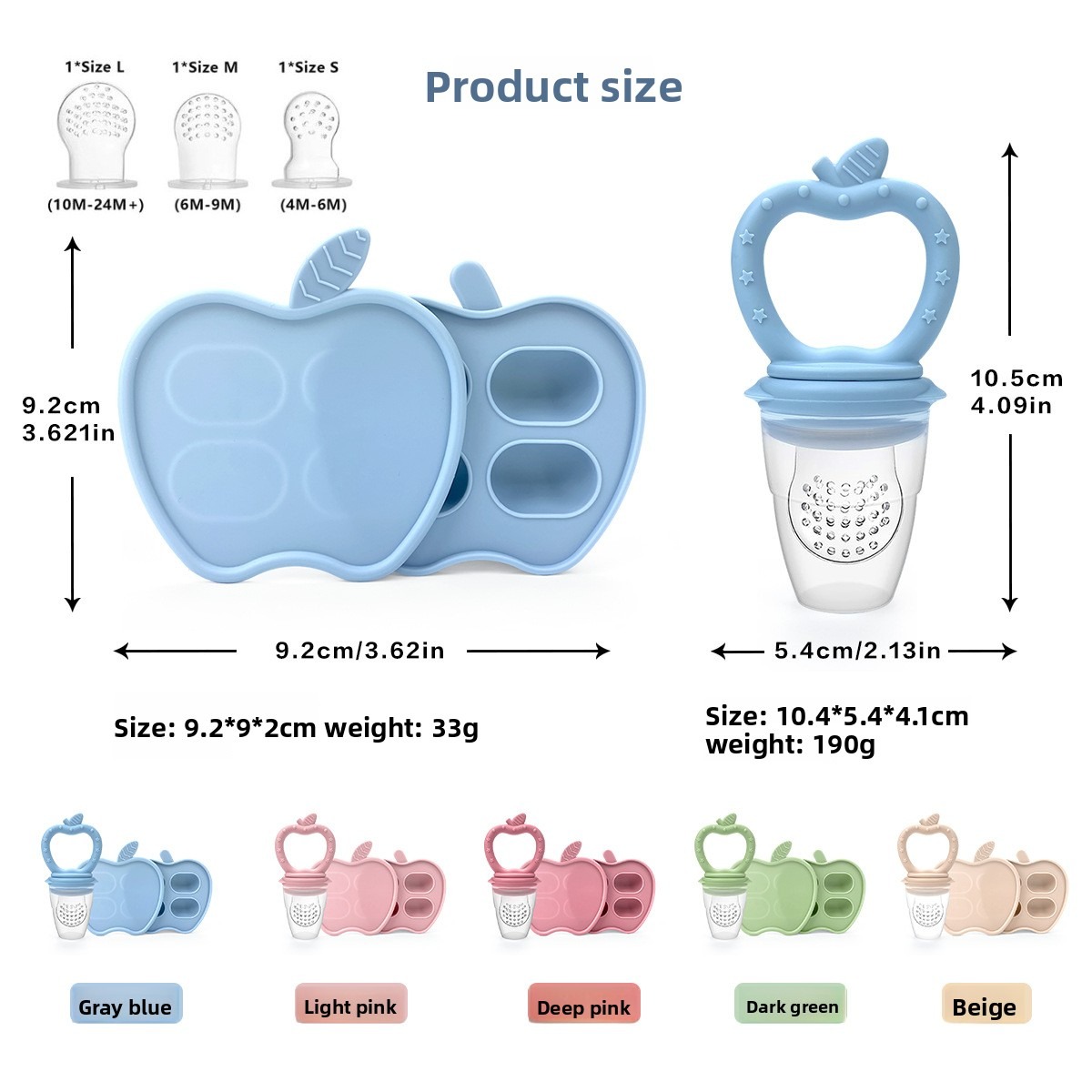 New Apple Teething Popsicle to - Baby Food Apple review and price