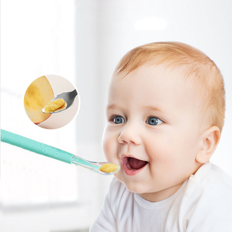 Double headed scraper spoon fo - Baby Food Apple review and price