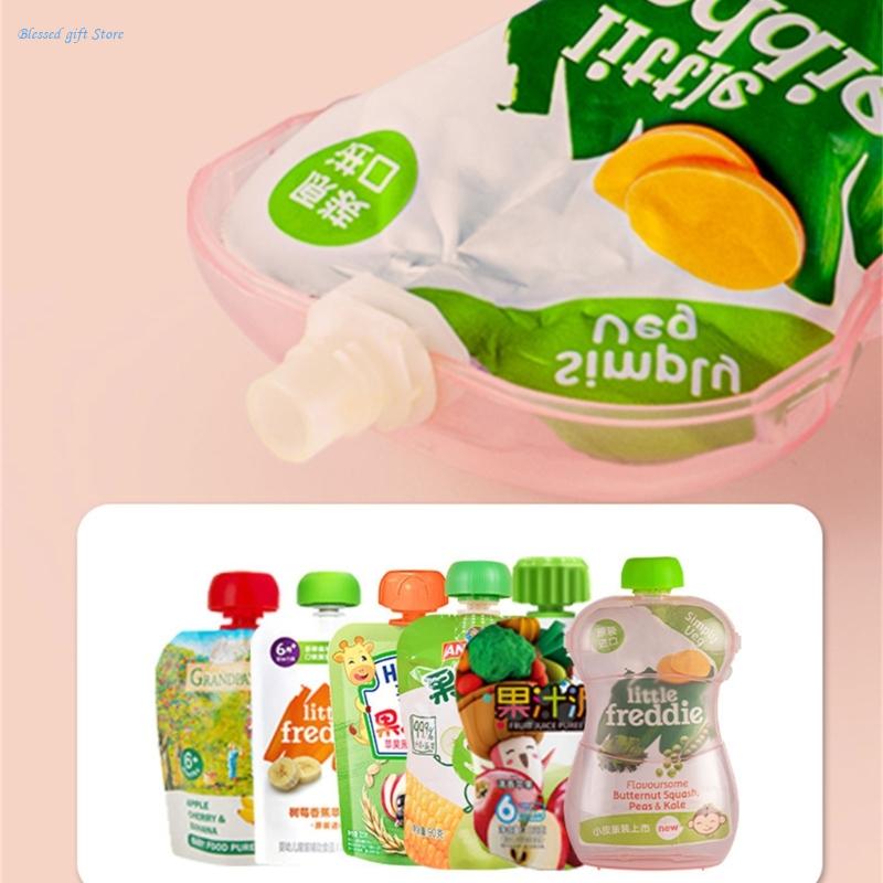 Squeeze Proof Refillable Holde - Baby Food Pouches 1 Year Old review and price