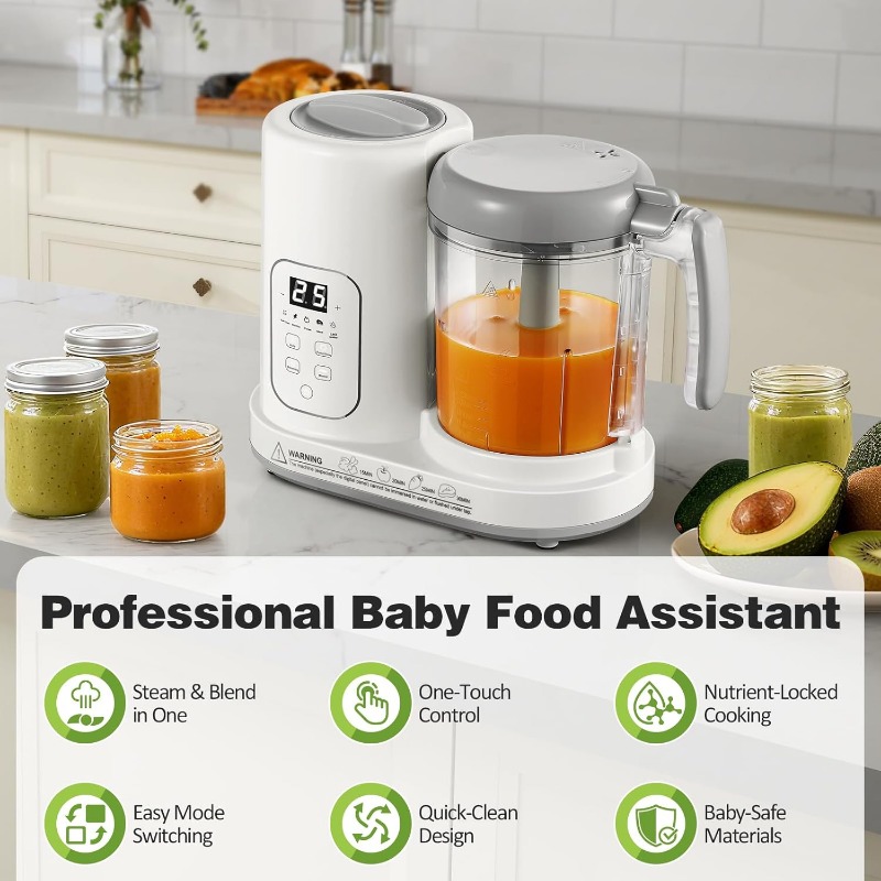 Baby Food Maker Steamer Blende - Baby Food Diet review and price