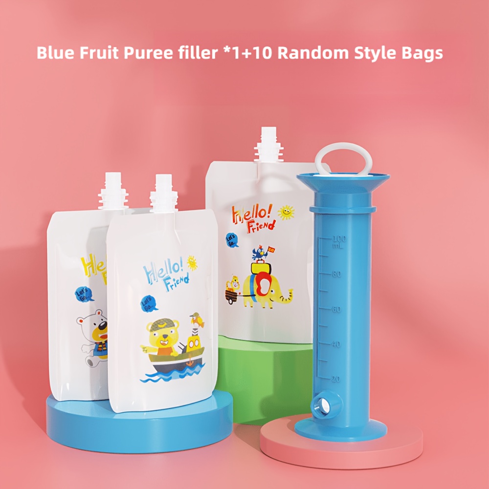 Baby Food Filling Tool, Syring - Baby Food Pouches 1 Year Old review and price
