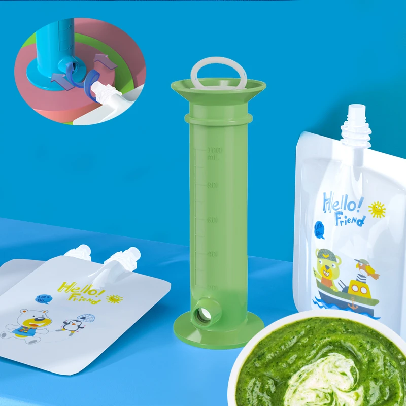 Baby Fruit Puree Filling Dispe - Baby Food Pouches 1 Year Old review and price