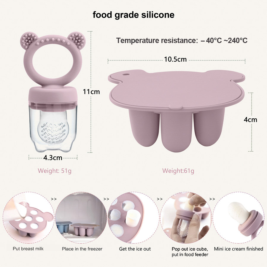Baby Ice Cream Pops Silicone M - Baby Food Diet review and price