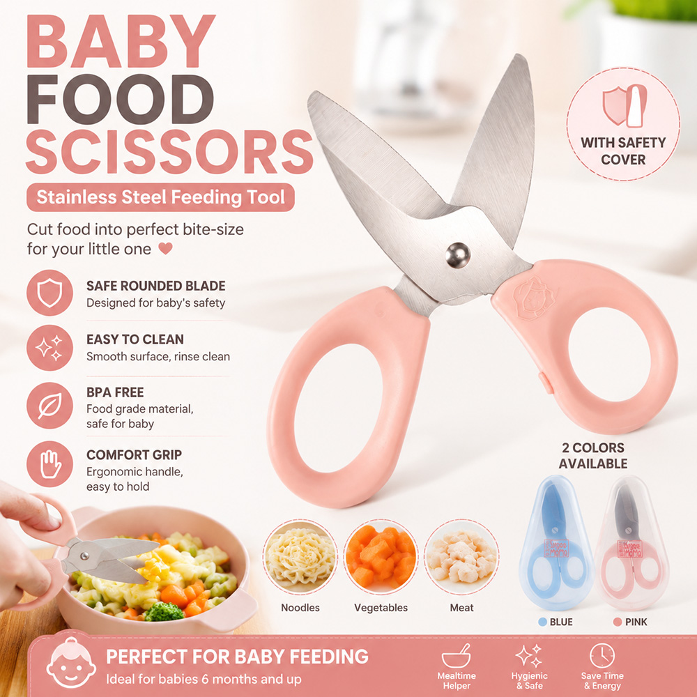 Baby Food Scissors Stainless S - Baby Food Diet review and price